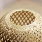 Handcrafted Rattan Bedside Table Lamp with Wooden Base – Warm Ambient Lighting for Bedroom and Home Decor 3