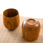 Handcrafted Wooden Tea Cup - Eco-Friendly, Durable Mug for Hot & Cold Beverages 2