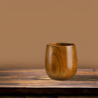 Handcrafted Wooden Tea Cup - Eco-Friendly, Durable Mug for Hot & Cold Beverages 3