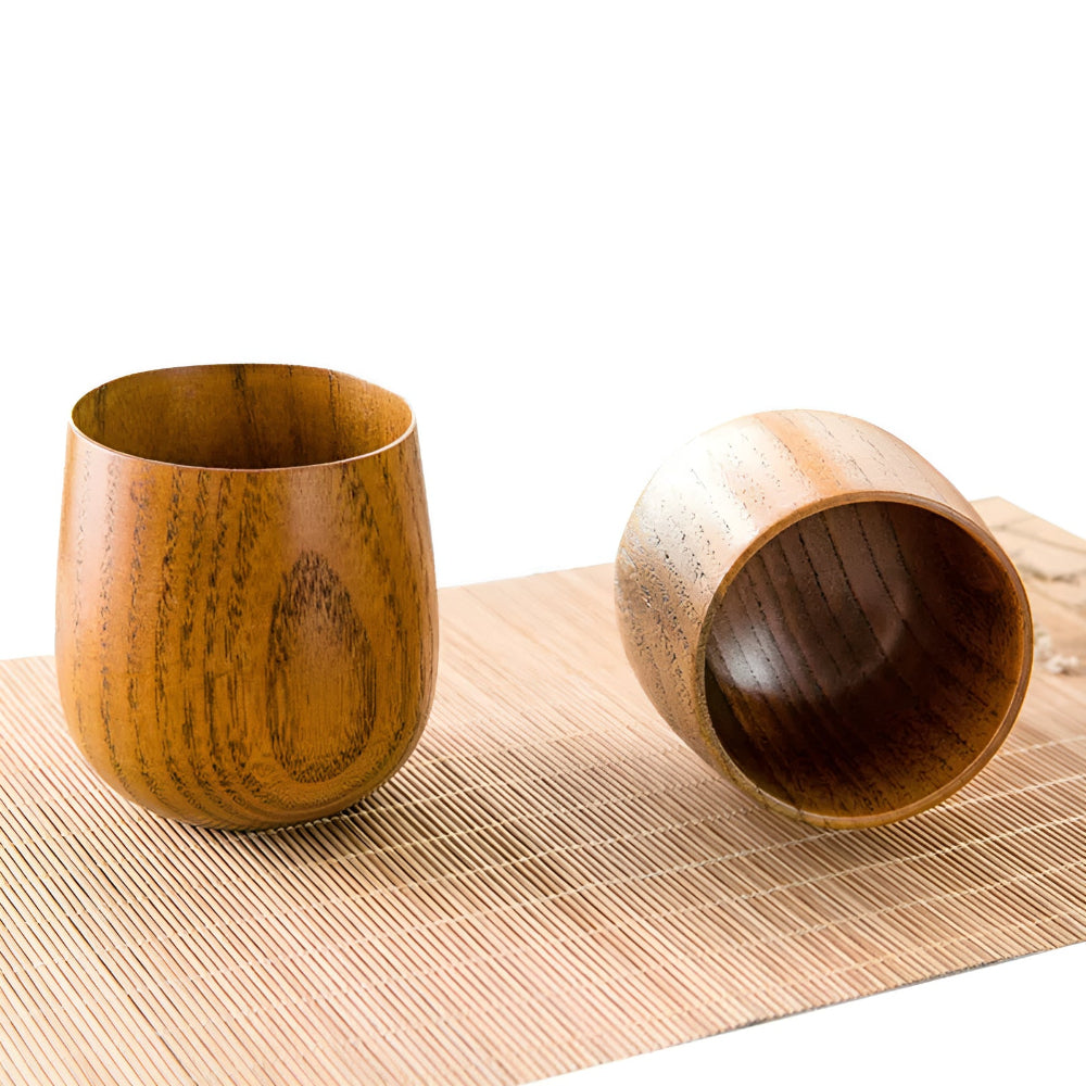 Handcrafted Wooden Tea Cup - Eco-Friendly, Durable Mug for Hot & Cold Beverages 5