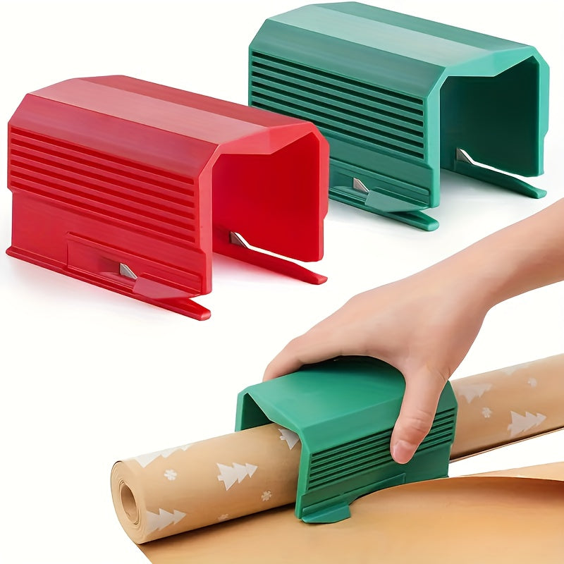 Handheld Wrapping Paper Cutter - Effortless, Straight Cuts for Easy Gift Wrapping 4