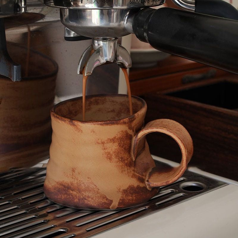 Handmade Ceramic Mug - Unique Artisan Pottery Coffee Mug for Coffee Lovers 1