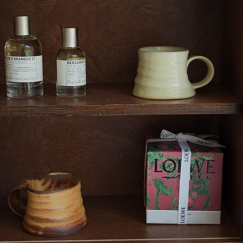 Handmade Ceramic Mug - Unique Artisan Pottery Coffee Mug for Coffee Lovers 3