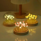 Handmade Tulip Flower Table Lamp – Soft LED Bedside Lamp for Cozy Bedroom Ambience 5