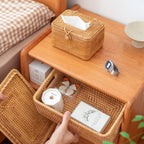 Handmade Wicker Storage Basket - Eco-Friendly & Versatile Organizer 2