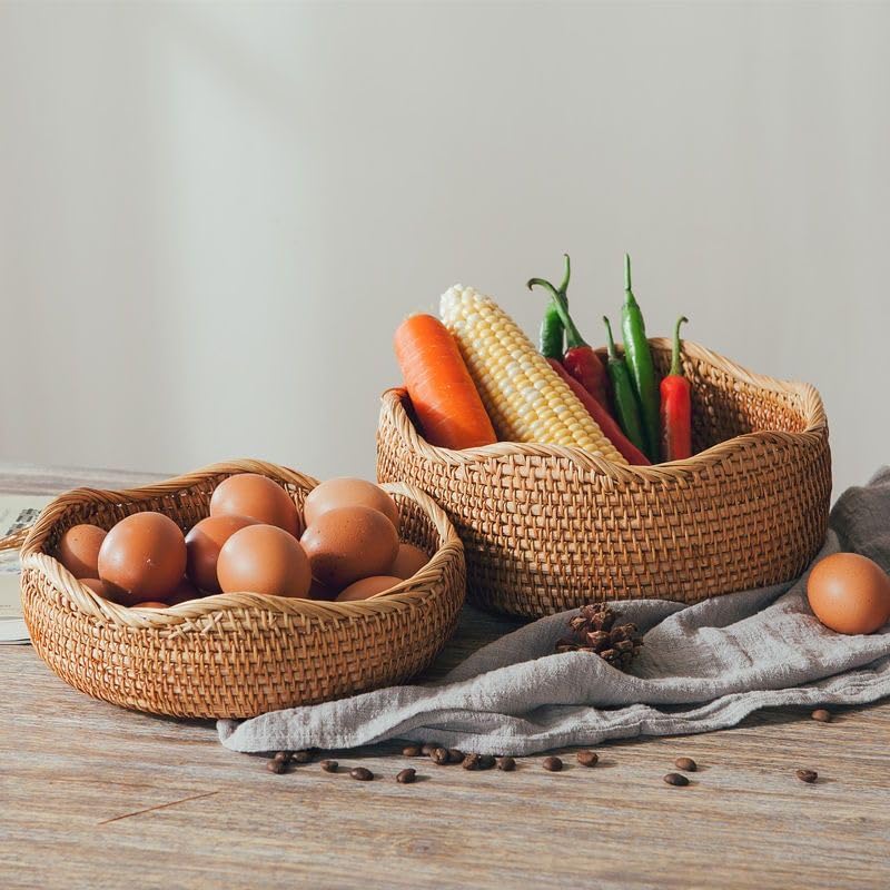 Handwoven Wicker Baskets - Eco-Friendly Storage Solutions for Home 03