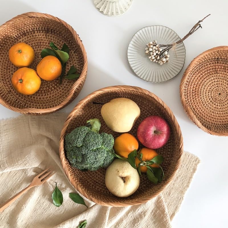Handwoven Wicker Baskets - Eco-Friendly Storage Solutions for Home 04