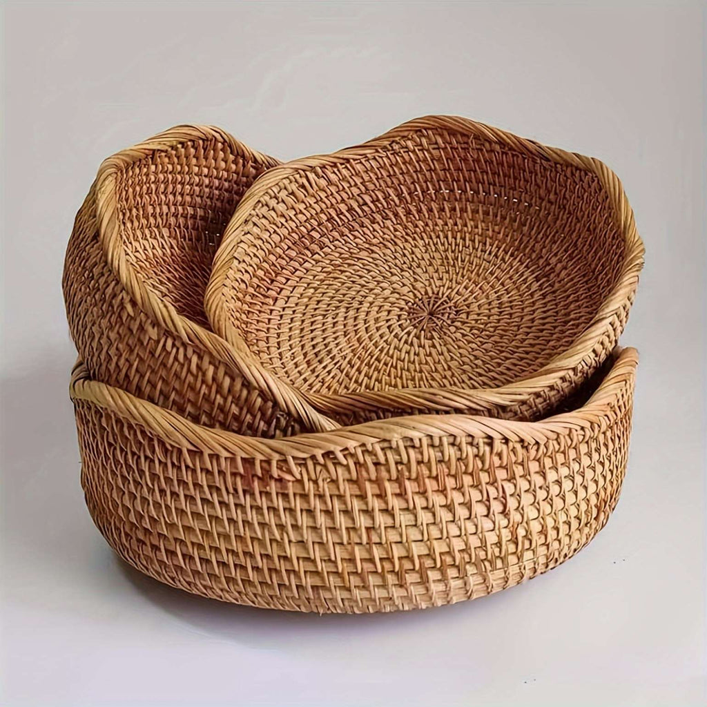 Handwoven Wicker Baskets - Eco-Friendly Storage Solutions for Home 07