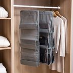 Hanging Bag Organizer - Space-Saving Handbag Storage for 6 Bags 2