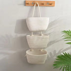 Hanging Basket with 3 Compartments for Vertical Storage & Organization 6