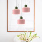 Hanging Lamp - Scandinavian Glass Pendant Light, Adjustable Height 2