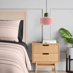 Hanging Lamp - Scandinavian Glass Pendant Light, Adjustable Height 3