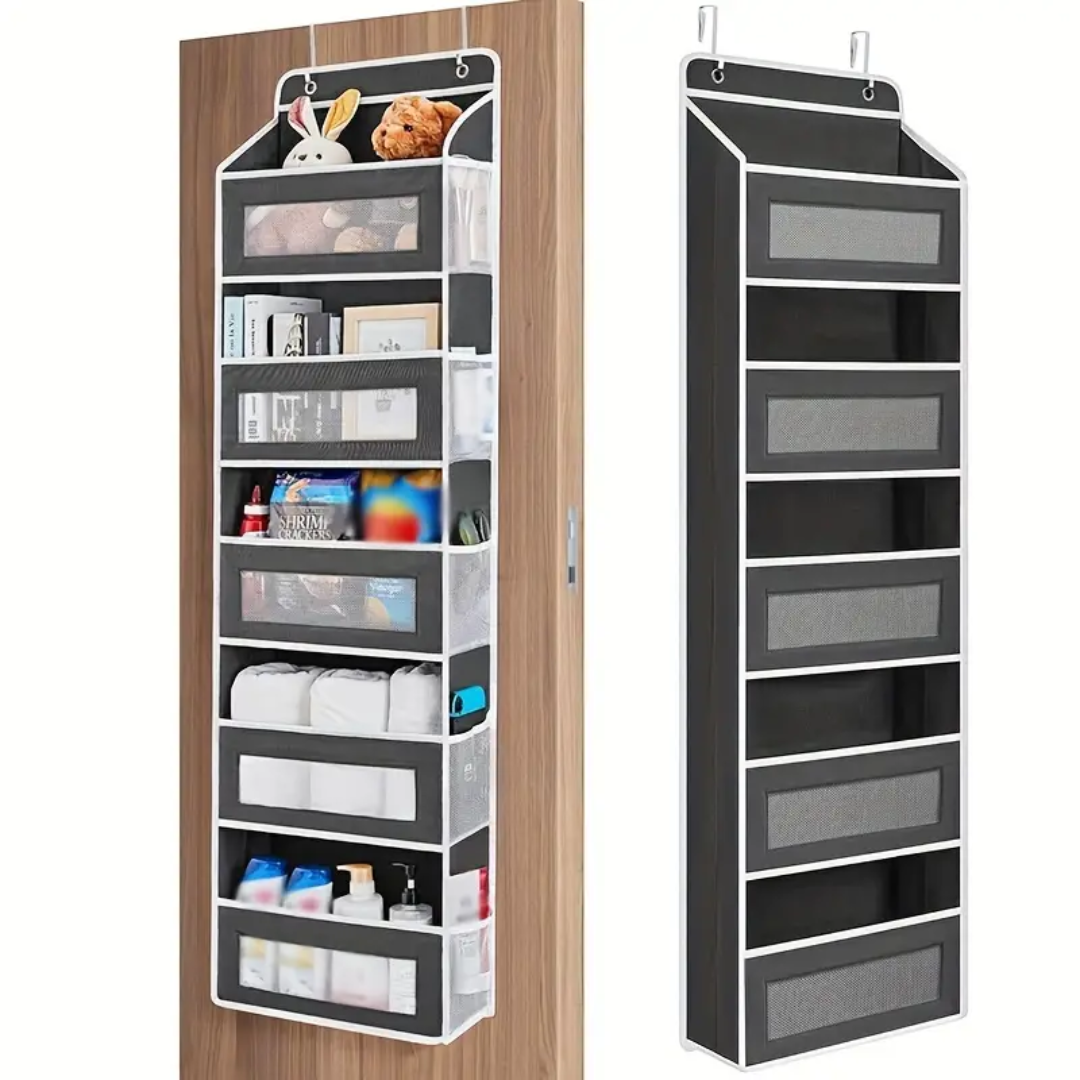 Hanging Shelf Organiser - Space-Saving Vertical Storage for Any Room 1