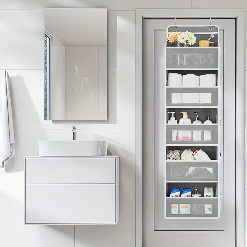 Hanging Shelf Organiser - Space-Saving Vertical Storage for Any Room 5