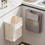 Hanging Trash Bin - Space-Efficient Garbage Can for Easy Kitchen Disposal 4
