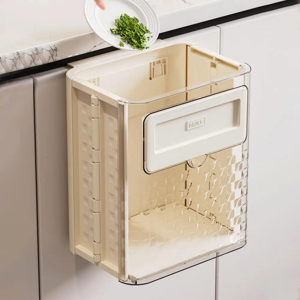 Hanging Trash Bin - Space-Efficient Garbage Can for Easy Kitchen Disposal 6