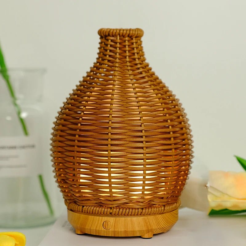 Hawaii Palm Essential Oil Diffuser - Handwoven Design & Nano-Mist Technology 2