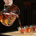 Heat Resistant Glass Teapot with Infuser - Durable & Easy to Clean 3