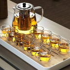 Heat Resistant Glass Teapot with Infuser - Durable & Easy to Clean 4