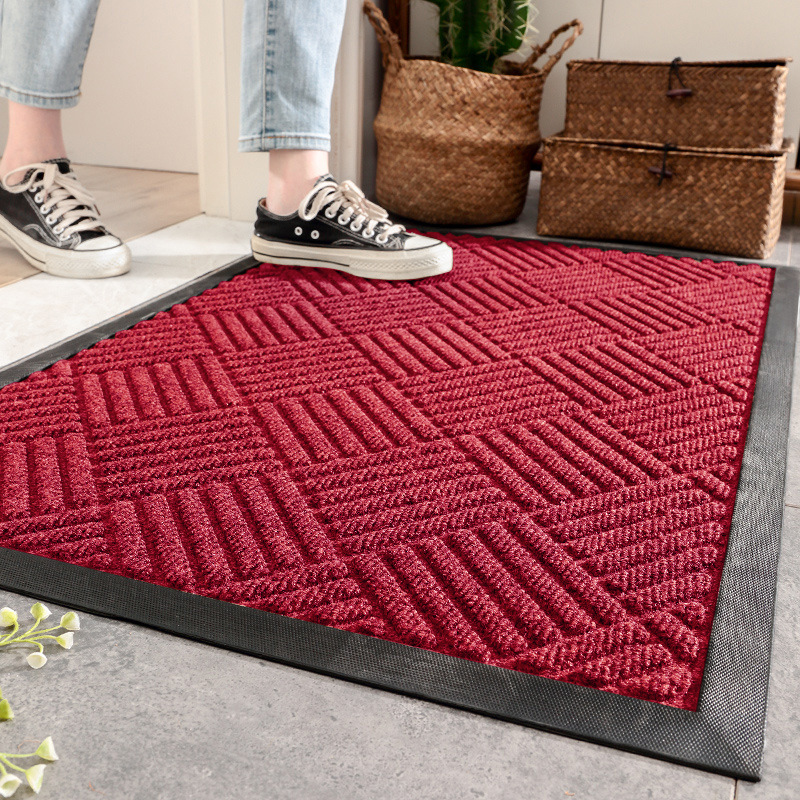 Heavy-Duty Non-Slip Floor Mat for High-Traffic Areas – Dirt-Trapping and Waterproof Entrance Mat
