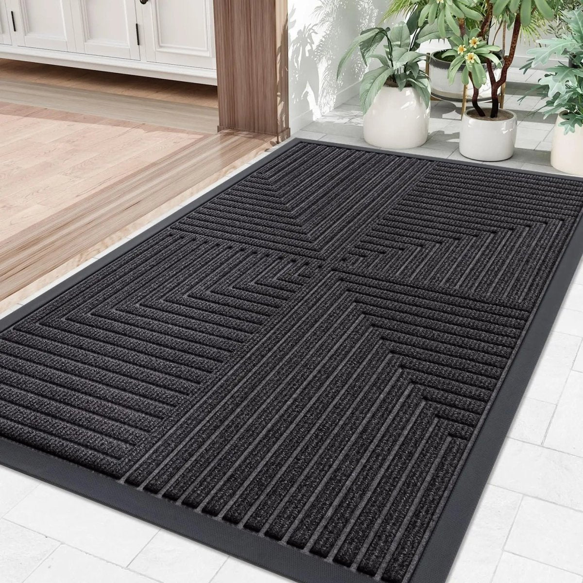 Heavy-Duty Non-Slip Floor Mat for High-Traffic Areas – Dirt-Trapping and Waterproof Entrance Mat 1