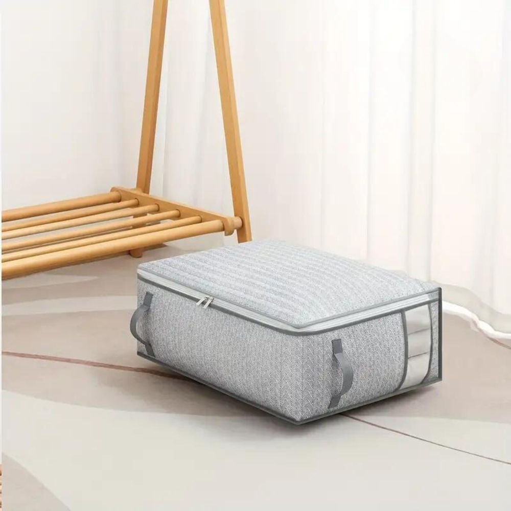 Heavy Duty Quilt & Blanket Storage Organizer - Durable, Space-Saving Design 4