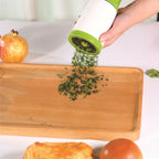 Herb Grinder, Manual Operation, Stainless Steel Blade, Detachable Design
