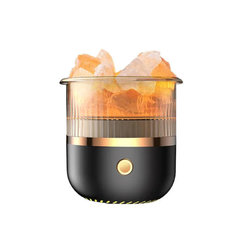 Himalayan Salt Lamp & Essential Oil Diffuser - Relaxation & Air Quality 5