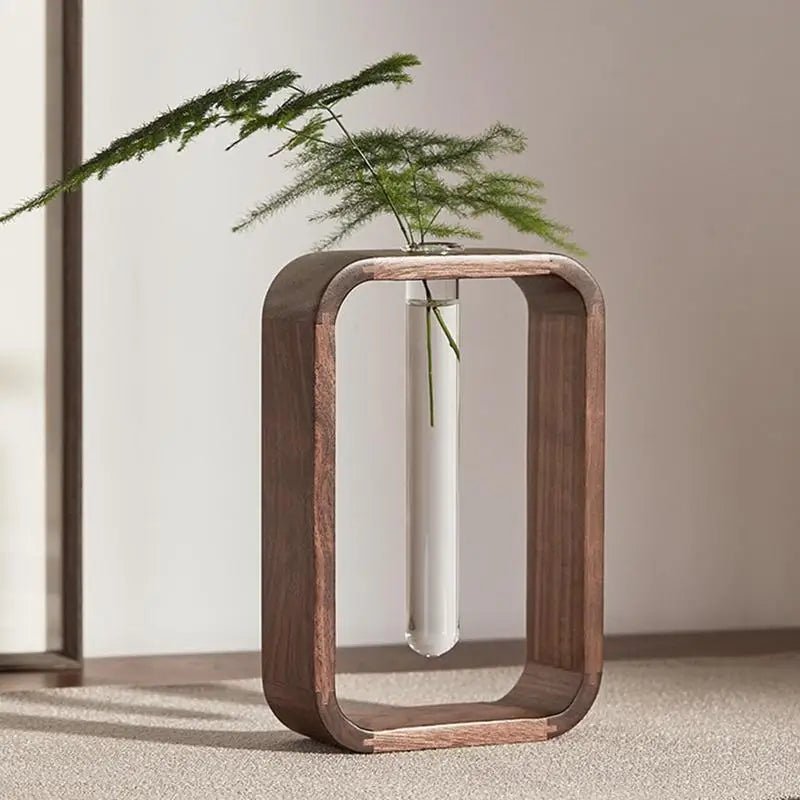 Hydroponic Glass Vase - Modern Design for Stunning Home Decor 0