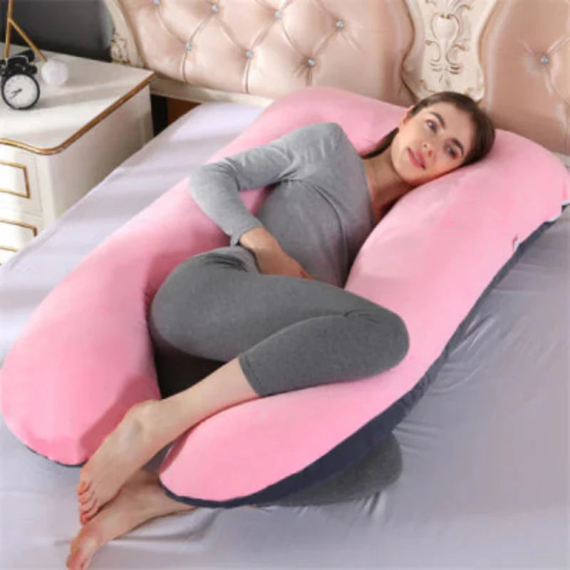 Hypoallergenic Full Body Pillow for Stress Relief and Comfort – 80cm x 130cm Cotton Sleep Therapy Pillow 12