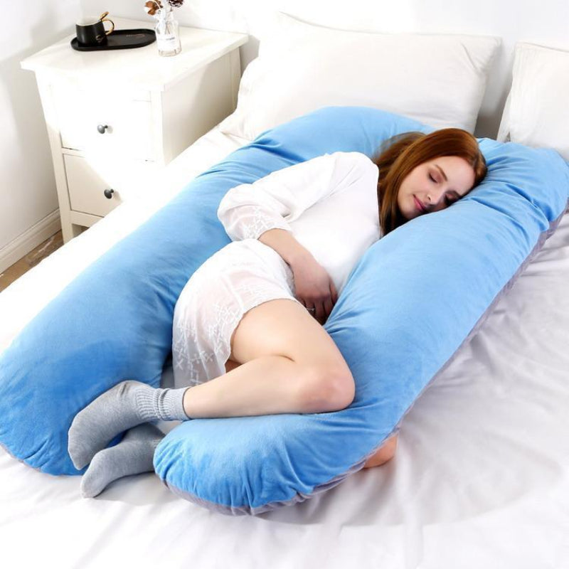 Hypoallergenic Full Body Pillow for Stress Relief and Comfort – 80cm x 130cm Cotton Sleep Therapy Pillow 3