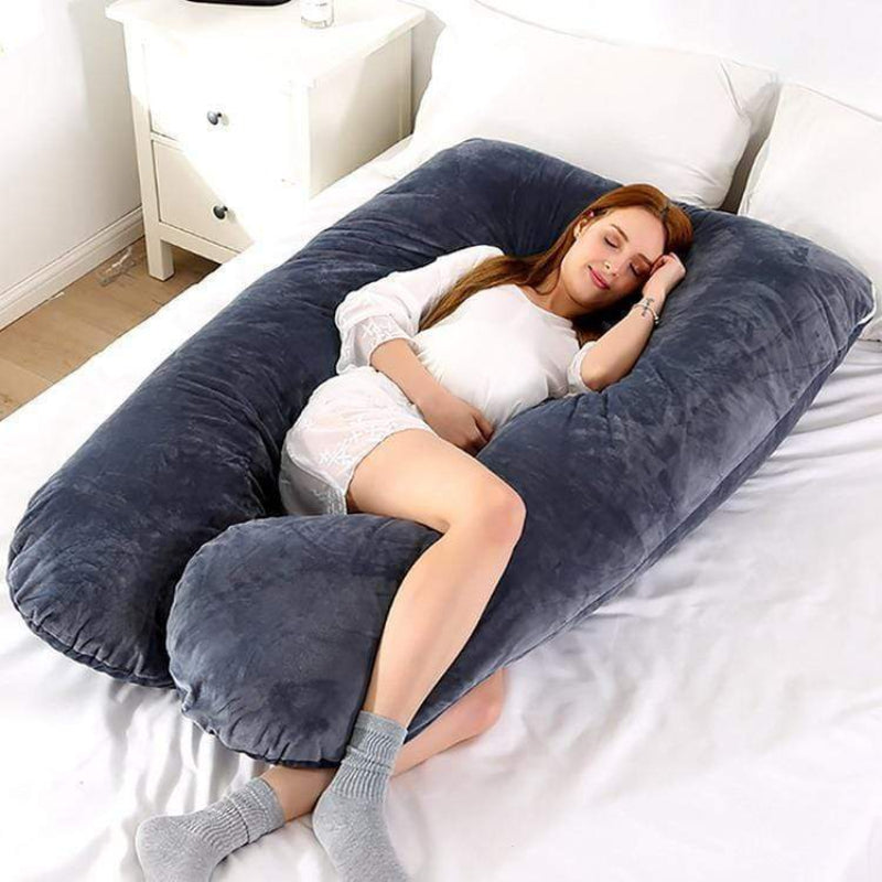 Hypoallergenic Full Body Pillow for Stress Relief and Comfort – 80cm x 130cm Cotton Sleep Therapy Pillow 4