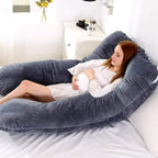 Hypoallergenic Full Body Pillow for Stress Relief and Comfort – 80cm x 130cm Cotton Sleep Therapy Pillow 6