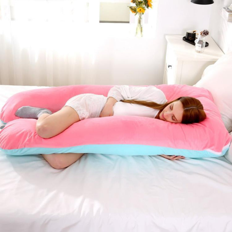 Hypoallergenic Full Body Pillow for Stress Relief and Comfort – 80cm x 130cm Cotton Sleep Therapy Pillow 8