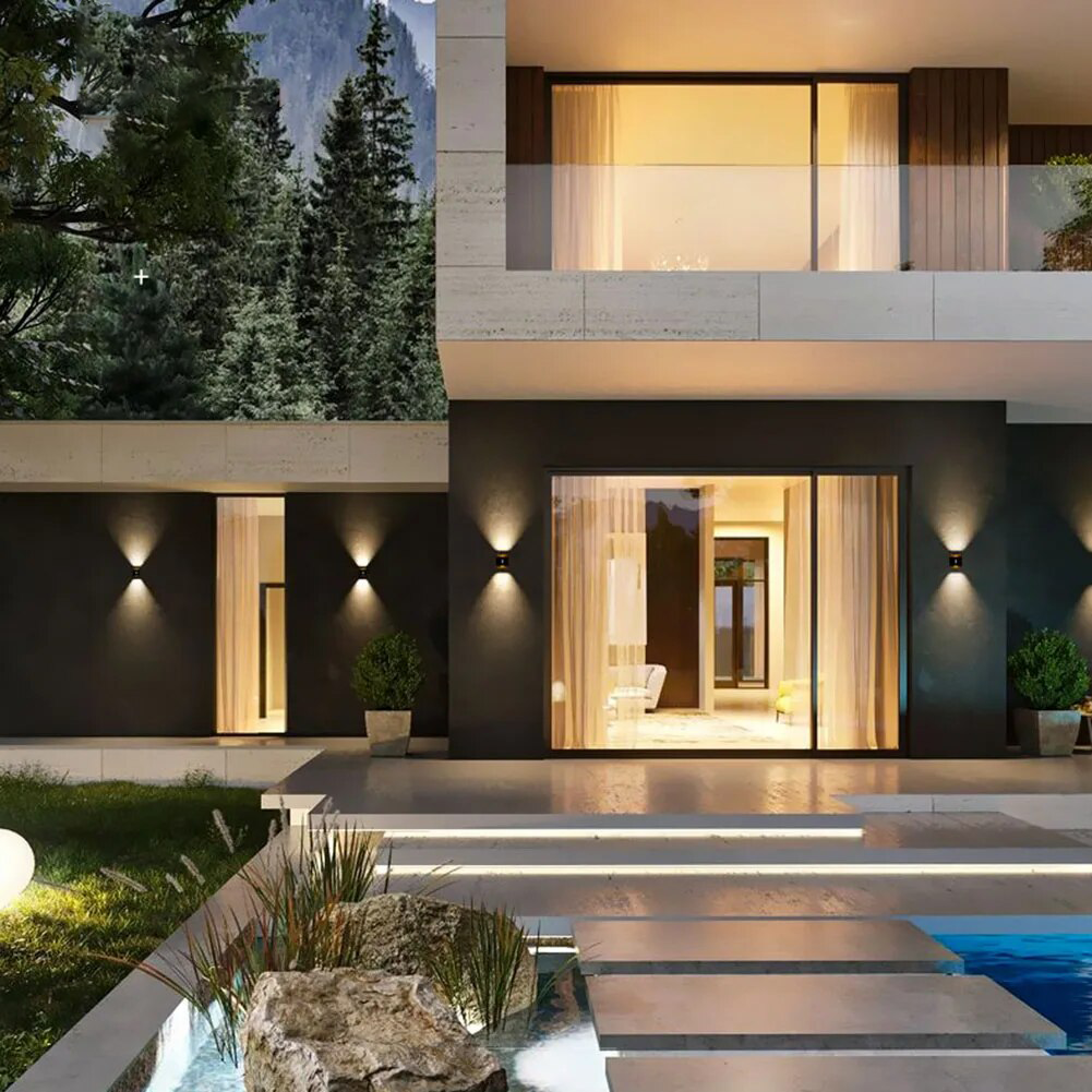 IP65 Outdoor Wall Lights - Modern Design, Durable Illumination 8