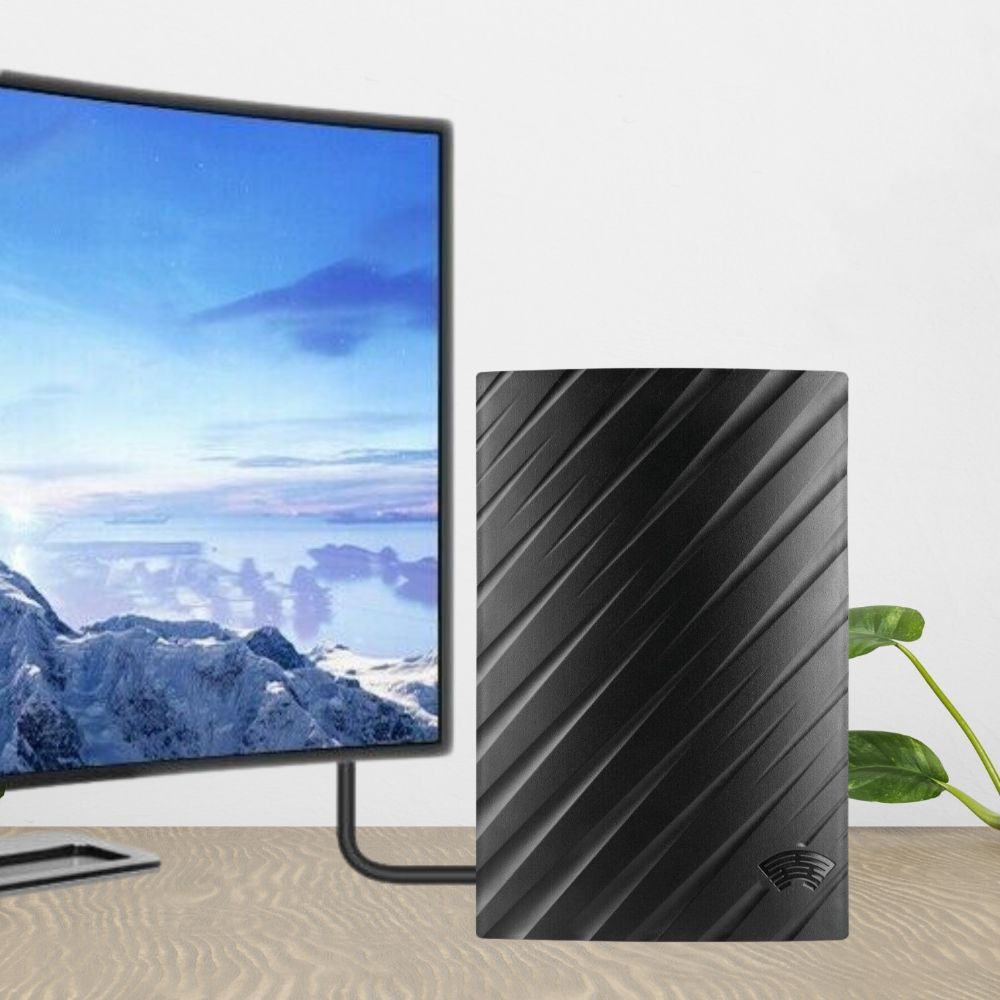 Indoor TV Antenna 39dBi Gain Coaxial Cable Waterproof Design 720P 1080P 4K Compatible 01