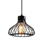 Industrial Black Pendant Light - Adjustable Kitchen & Dining Lighting 2