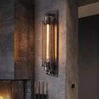 Industrial Iron Cage Wall Sconce - Unique LED Ambiance Lighting 1