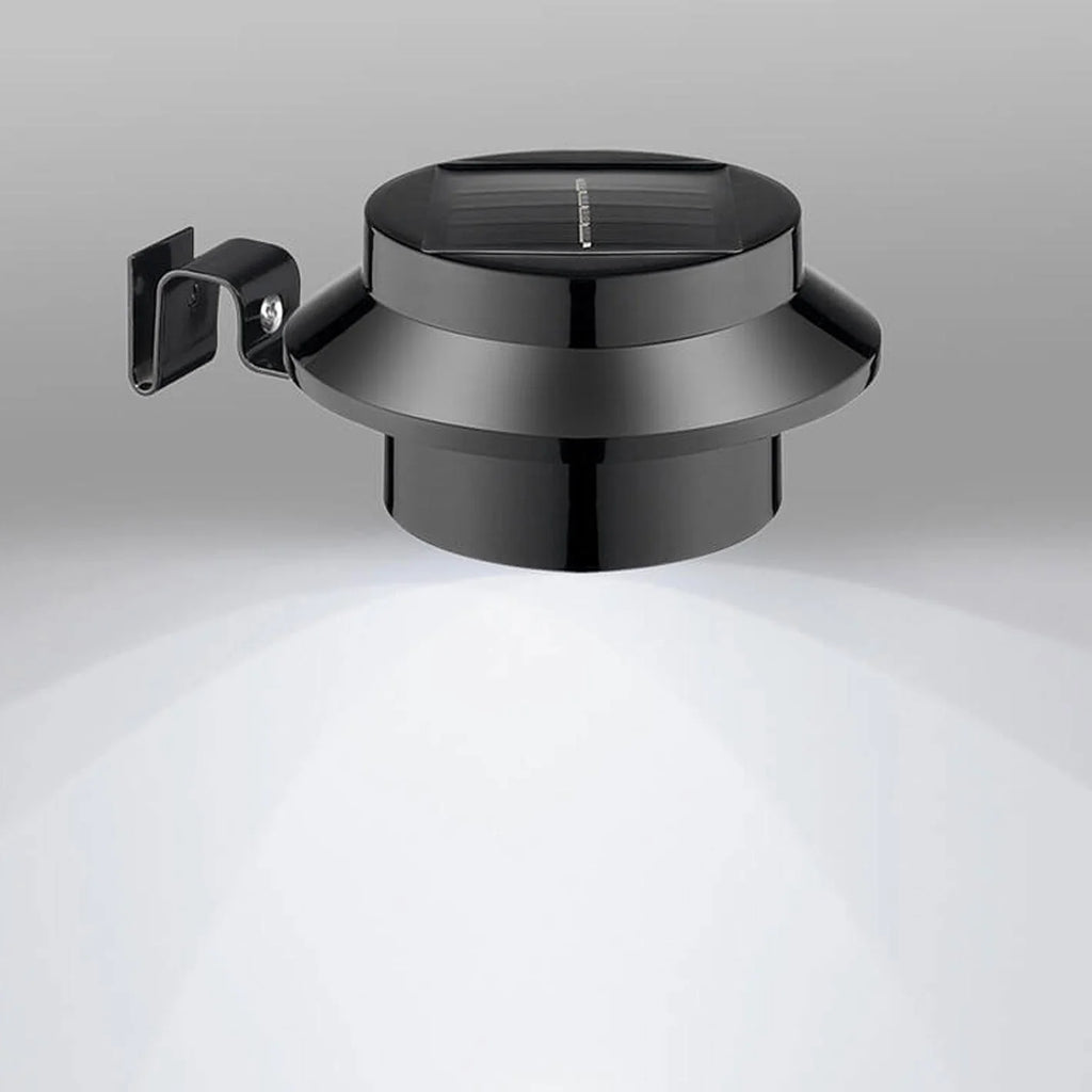 Industrial Solar Wall Light - Weatherproof Outdoor Lantern, Wireless LED 2