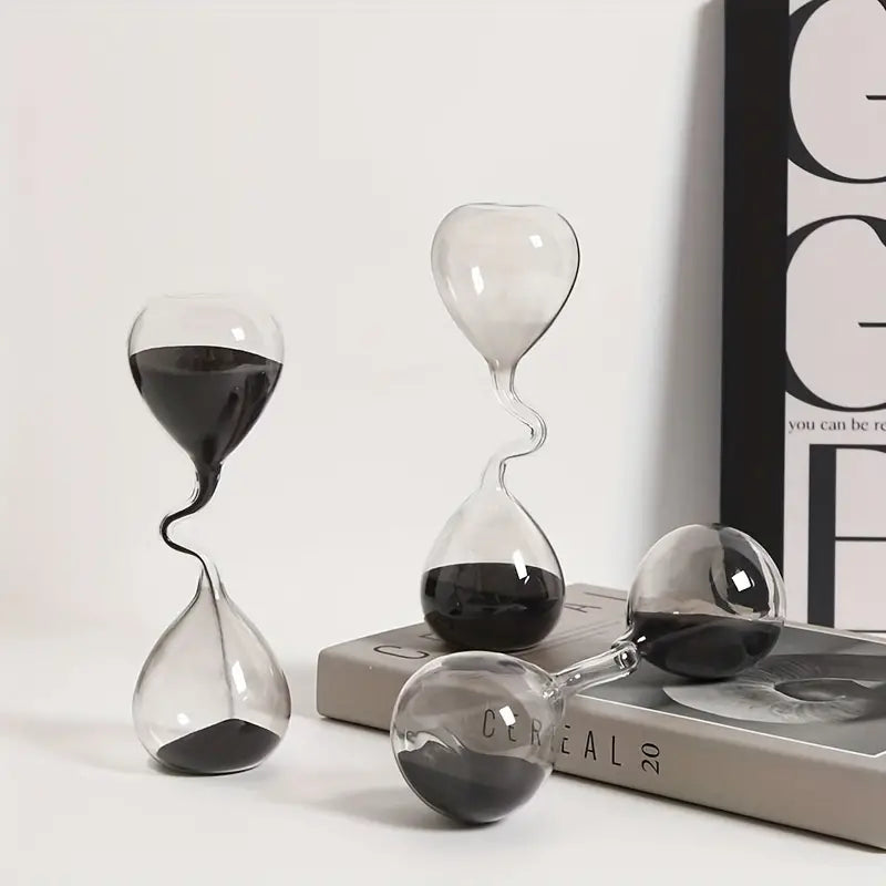 Infinity Curve Sand Hourglass - Unique Twist Design & Accurate Timer 2