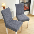 Jacquard Chair Slipcover - Elegant Protection for Dining Chair Covers 7
