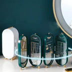 Jewelry Box Organizer - Compact Jewelry Storage with Mirror for Women 2