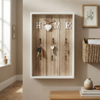 Key Holder for Wall Handmade Solid Organizer 02