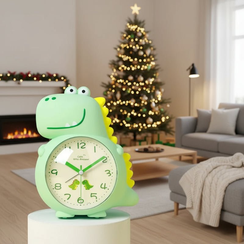 Kids Dinosaur Alarm Clock - Silent Mechanism & Charming Design 3