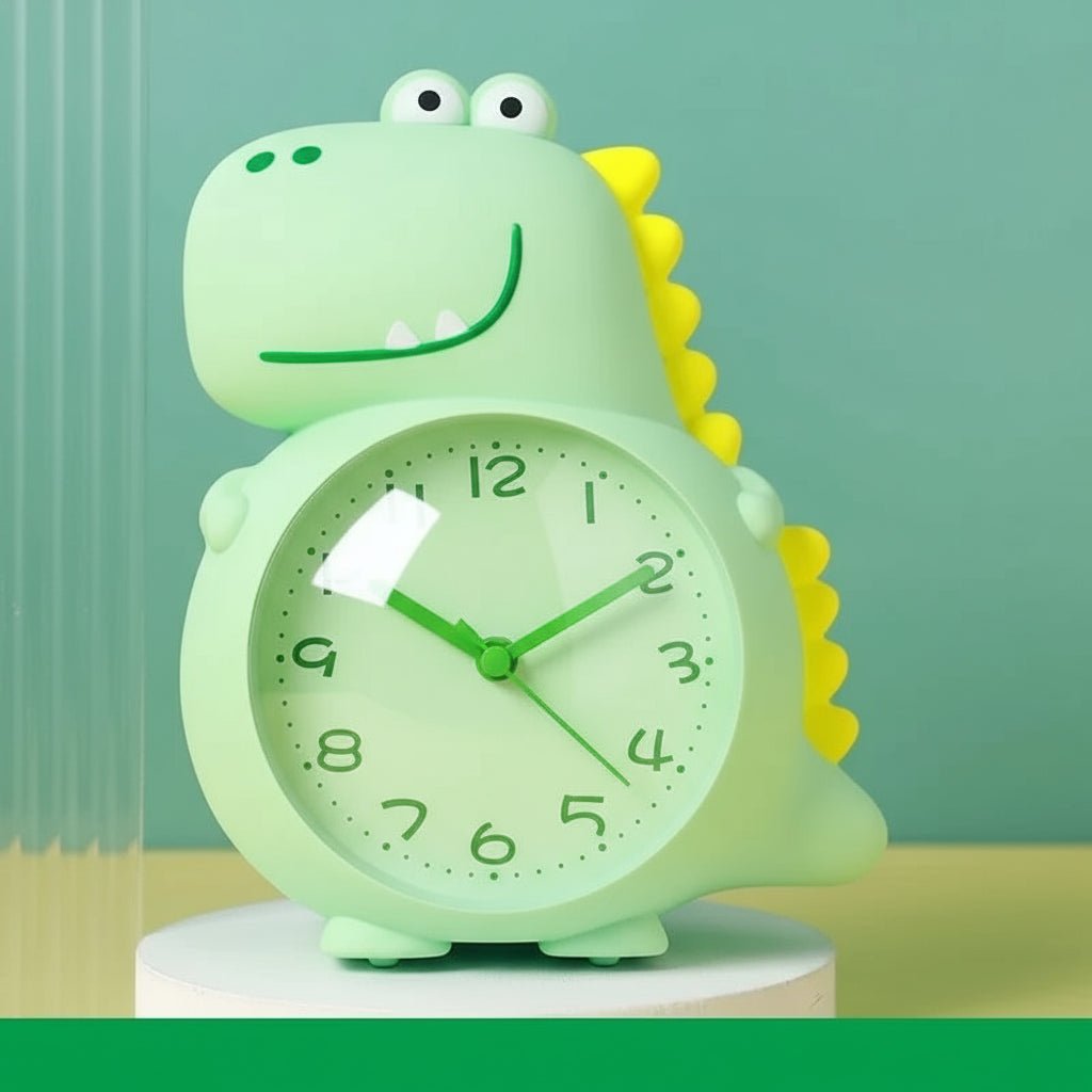 Kids Dinosaur Alarm Clock - Silent Mechanism & Charming Design 7