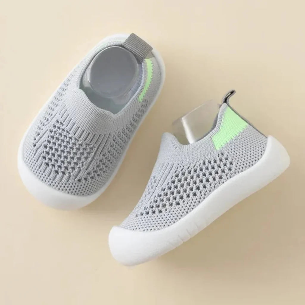 Kids Sneakers - Non-Slip Sole, Lightweight Breathable Toddler Shoes 0