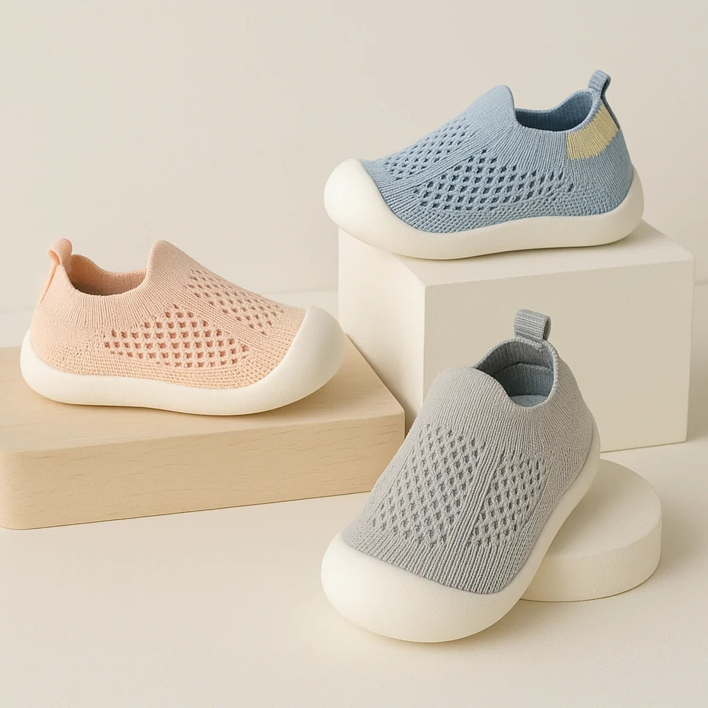Kids Sneakers - Non-Slip Sole, Lightweight Breathable Toddler Shoes 1