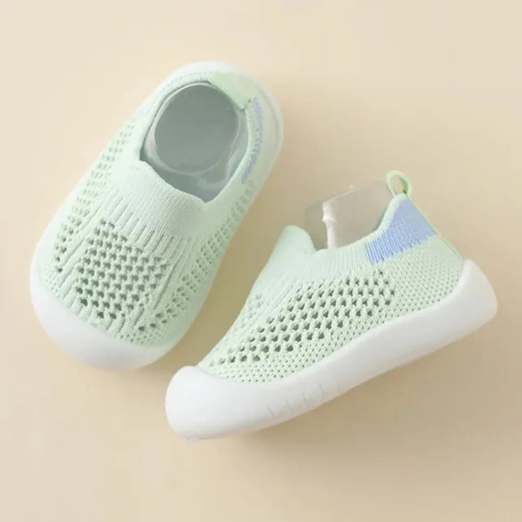 Kids Sneakers - Non-Slip Sole, Lightweight Breathable Toddler Shoes 4