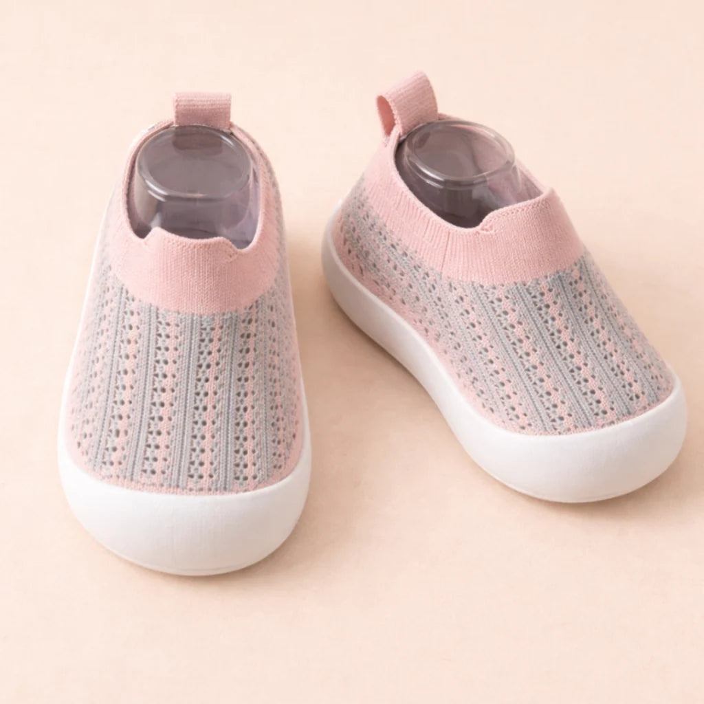 Kids Sneakers - Non-Slip Sole, Lightweight Breathable Toddler Shoes 7