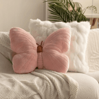 Kids' Butterfly Cushion - Cozy Plush Pillow in Pink & Purple 3